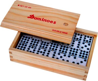 DOMINO DUBBEL DIK, 9mm