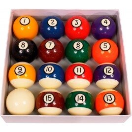 Poolballen set Ventura Premium 57,2 mm