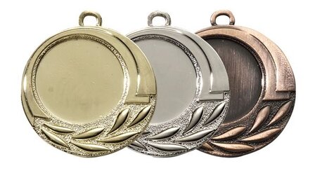 Medaille Goud, Zilver en Brons E210