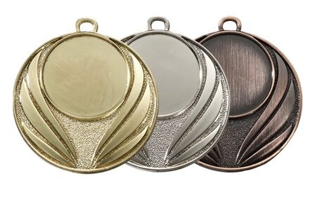 Medaille Goud, Zilver en Brons E216