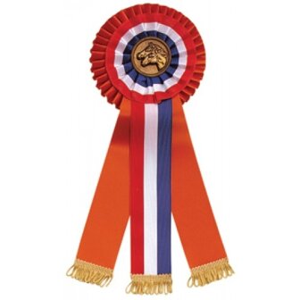 Kampioensrozet sticker of paardenhoofd diverse kleuren