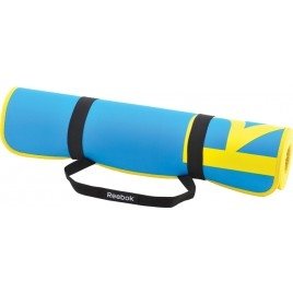 Yoga mat Reebok Color Line, cyaan 