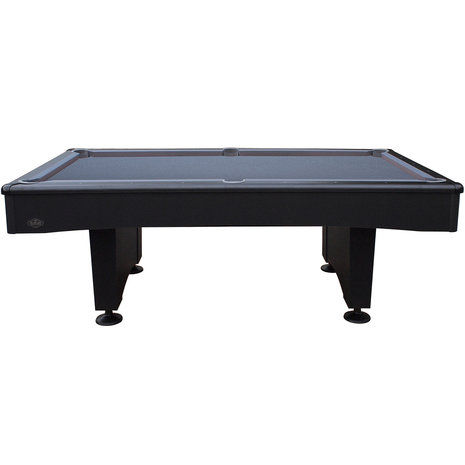 Buffalo Pooltafel type Eliminator II pooltable black met grijs laken